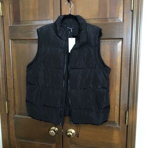 Black Puffer Vest